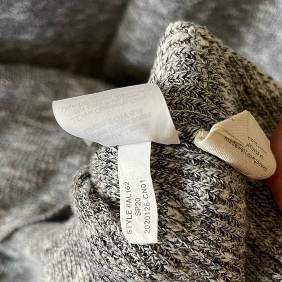 Madewell|Gray Midi sweater dress, size small•••Neutral Minimalist style - Picture 9 of 12